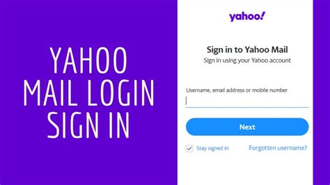 email login yahoo